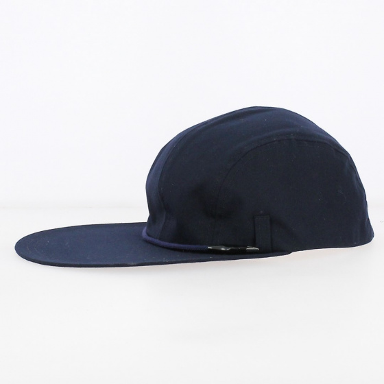 Marlin Navy Large Visor Cap Made In France - Crambes
