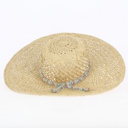 Blajor Natural Straw Capeline - Crambes