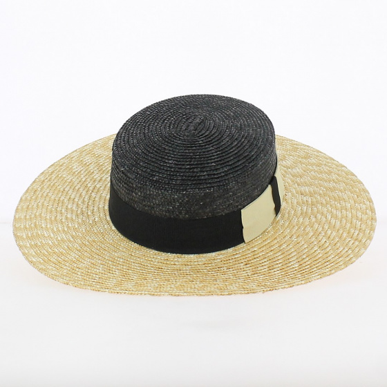Capeline - Canotier Bastia Paille Naturelle - Traclet