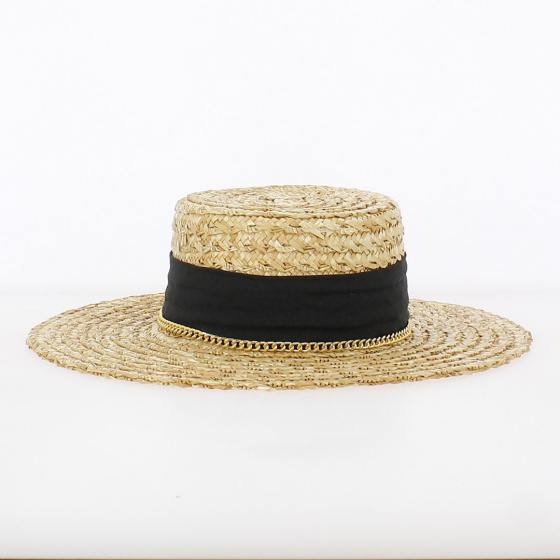 Hilton Natural straw hoop - Traclet