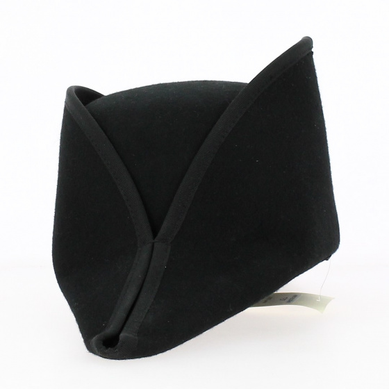 Bicorne Felt Wool Black - Traclet