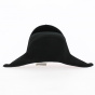 Bicorne Felt Wool Black - Traclet