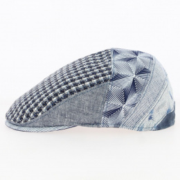Cap Paris Patchwork Blue - Traclet