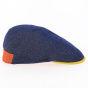 Blue cotton round cap - Traclet