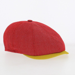 Adam Red domed cap - Traclet