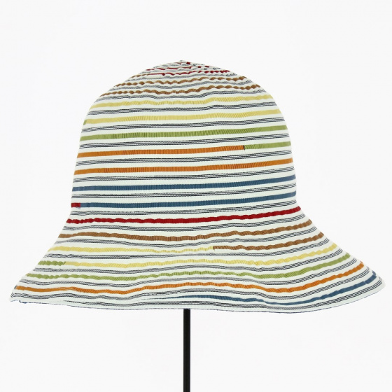 Iris Cotton Stripes Multicolored Capelin - Traclet