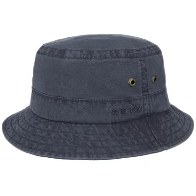 Bob Ros Hat Organic Cotton Navy - Stetson
