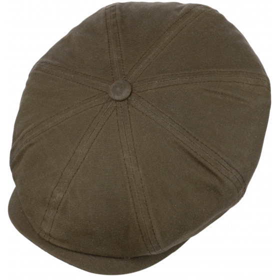 Casquette Hatteras Louvain Imperméable Cache Oreilles Kaki - Stetson