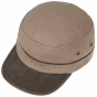 Stetson Army Gates Cotton Cap Brown & Taupe UPF 40+