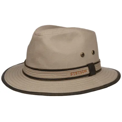 Stetson fabric hat UPF 40+ - Ava Beige