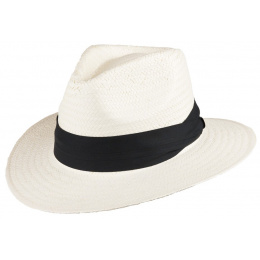 Traveller Minzo Straw Paper Hat White - scippis - Traclet