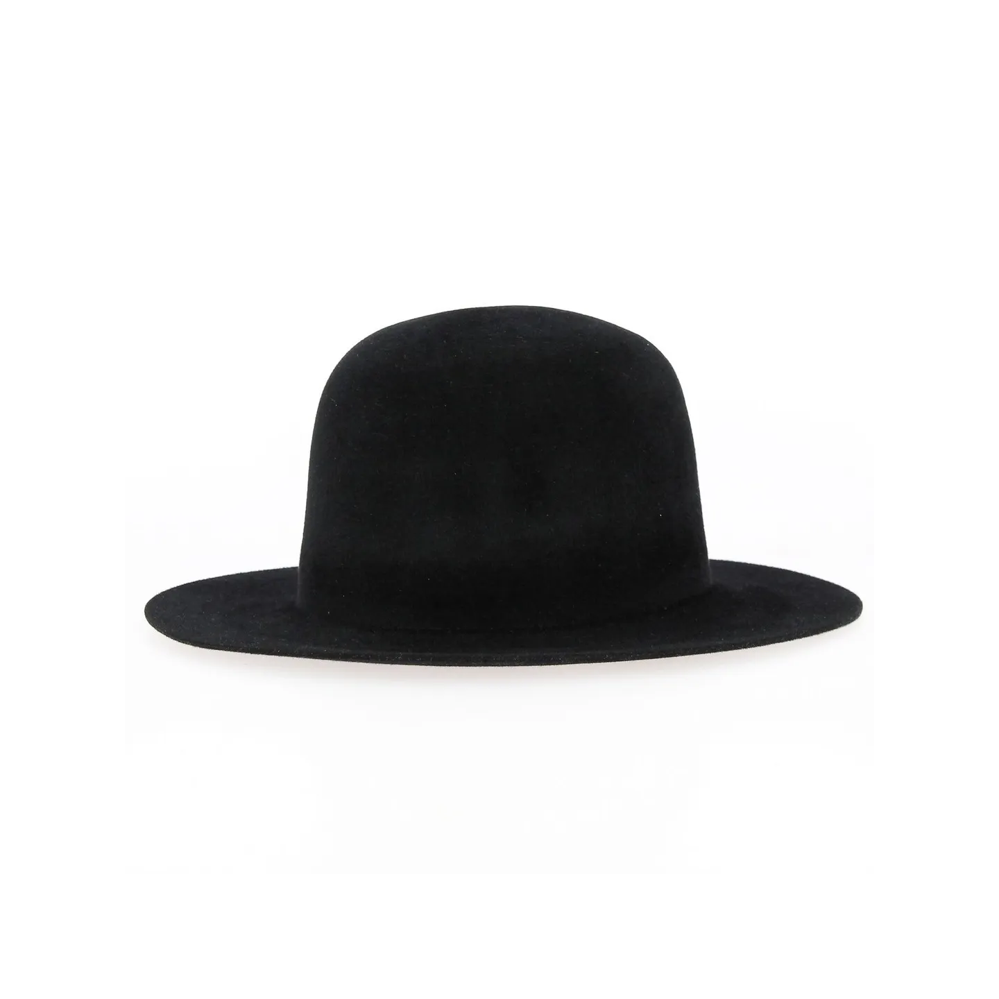 Chapeau Melon Palmade Feutre Poil Noir - Traclet