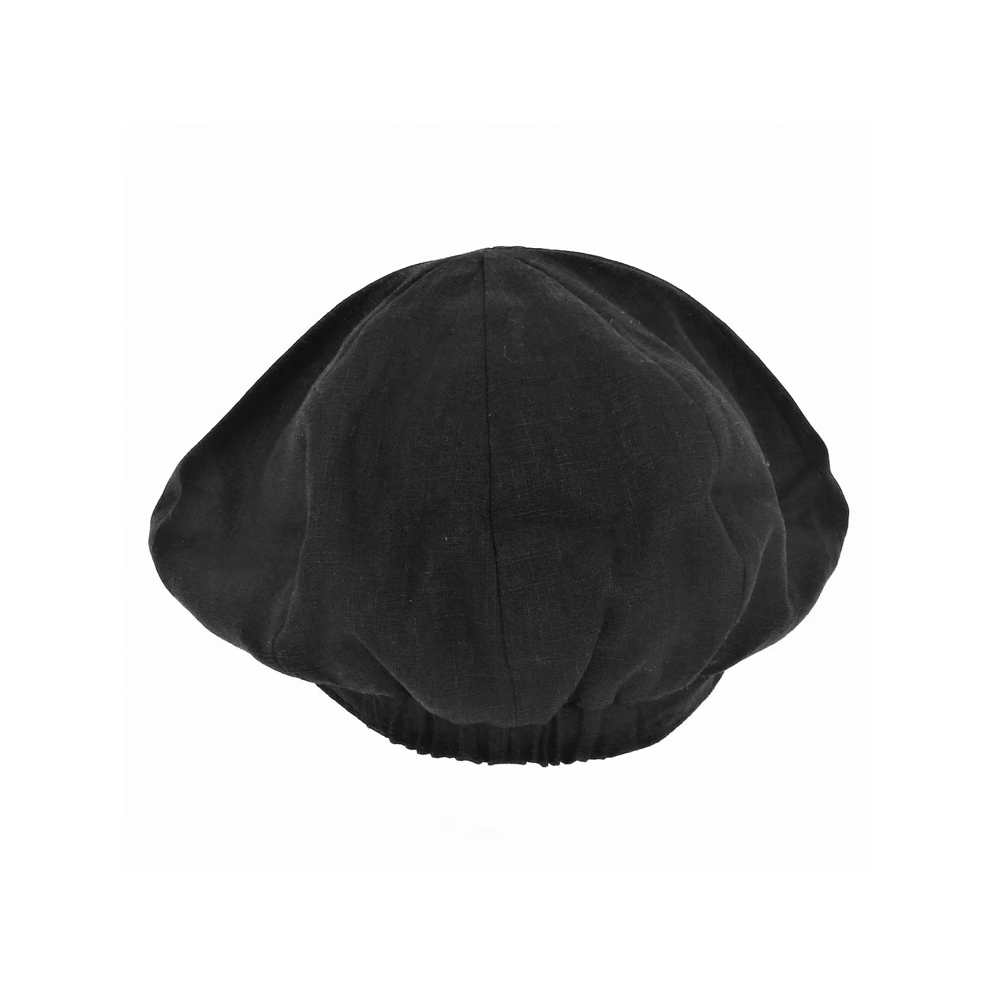 Casquette Gavroche Rasta Lin Noire - Mtm