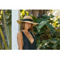 Latin Raffia Wide-Brimmed Hat - Traclet