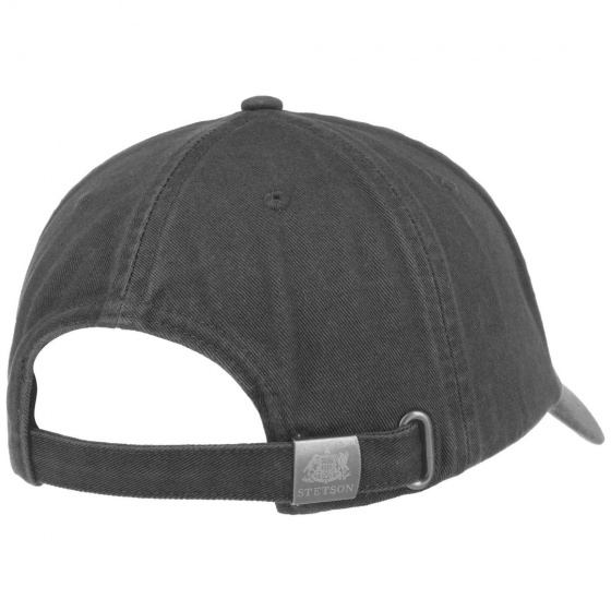 Baseball Cap Rector Anthracite - Stetson Baseball Cap Rector Anthracite - Stetson