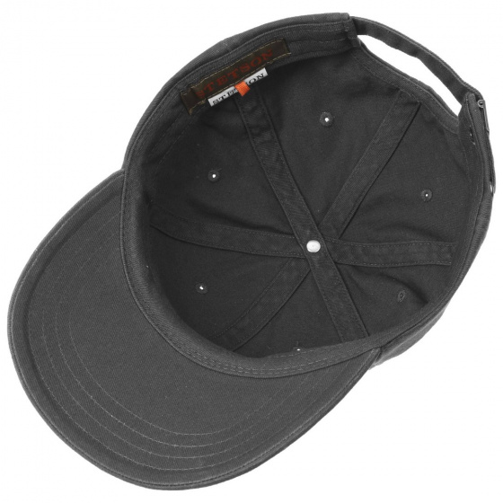 Baseball Cap Rector Anthracite - Stetson Baseball Cap Rector Anthracite - Stetson