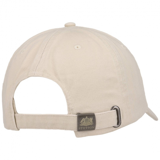 Natural Rector Baseball Cap UPF 40+ - Stetson Natural Rector Baseball Cap UPF 40+ - Stetson