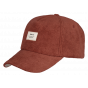 Begonia Brown Cotton Baseball Cap - Barts