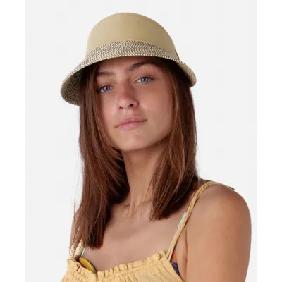 Vesder Straw Visor Sand Paper - Barts