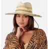 Capeline Kayley Paille Papier Beige - Barts  Reference : 17891| Chapellerie Traclet