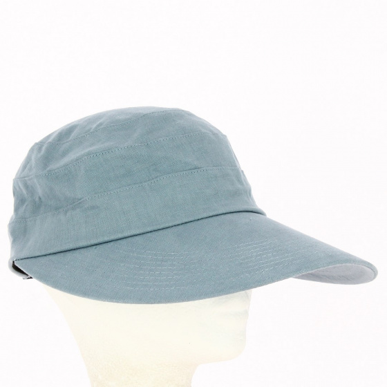 Large Visor Cap Jaipur Hemp Light Blue - Aussie Apparel Large Visor Cap Jaipur Hemp Light Blue - Aussie Apparel