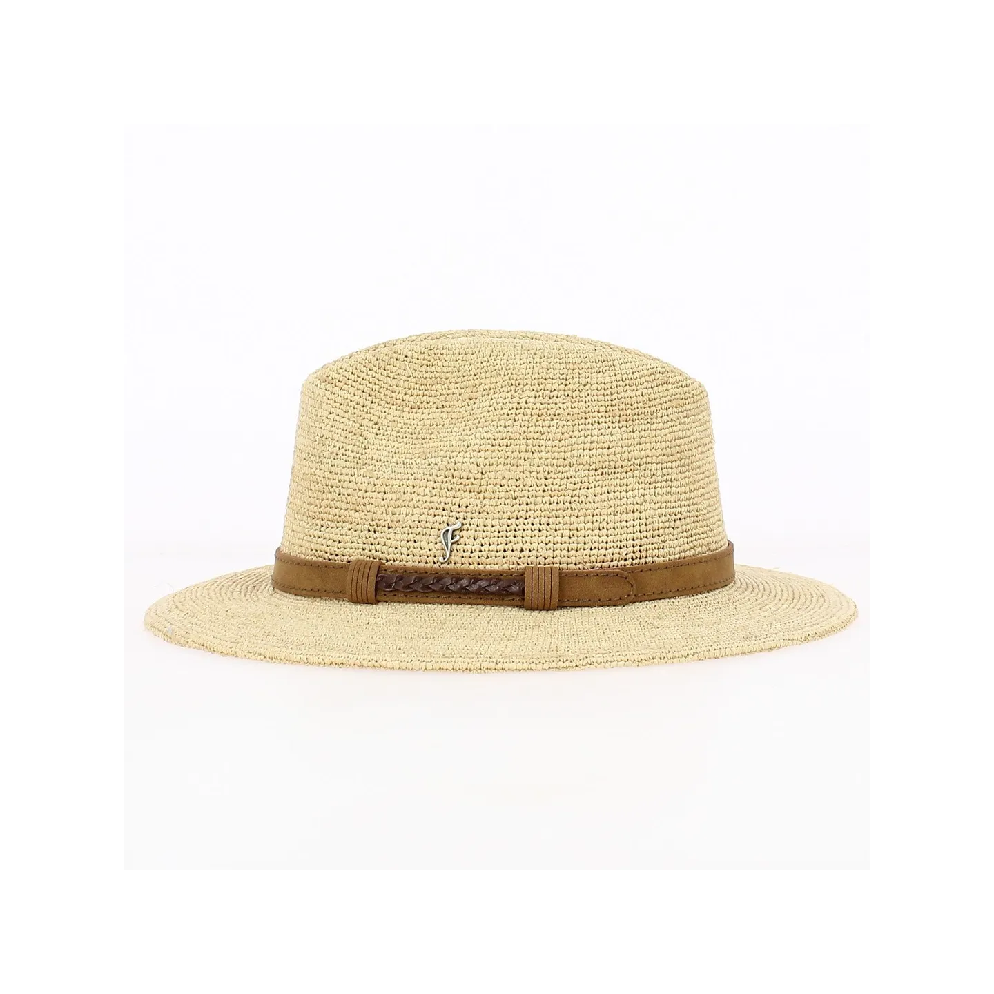 Chapeau Traveller Raphia Crochet - Fléchet