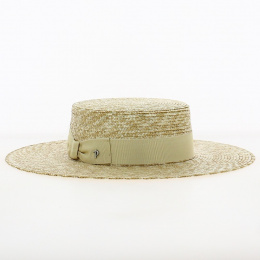 Canotier Gonzo Paille Naturelle - Panizza