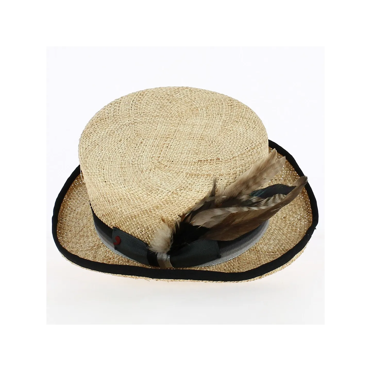 Chapeau Haut de Forme Altaria Paille Naturel - Alfonso d'Este Reference : 8005 | Chapellerie Traclet