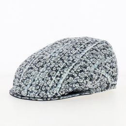 Casquette plate Fleur Bleu - Alfonso d'Este