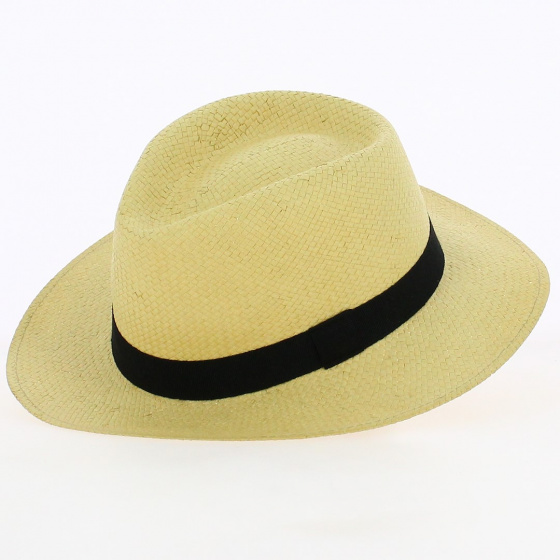 Traveller Beige Paper Straw Hat - Traclet