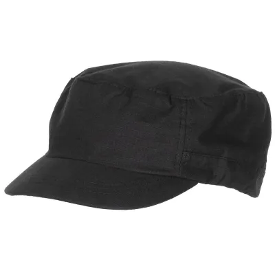 Casquette Army Rip Stop Noire - Traclet Reference : 17898| Chapellerie Traclet