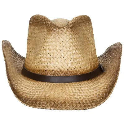 Chapeau Cowboy Shells Paille Naturelle - Traclet  Reference : 17905| Chapellerie Traclet
