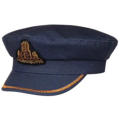 Casquette Capitaine Hammaburg Marine - Traclet  Reference : 17910| Chapellerie Traclet