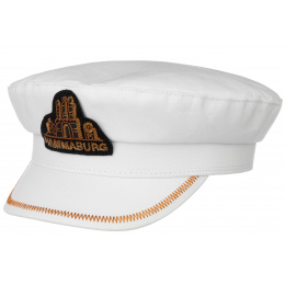 White Captain Hammaburg Cap - Traclet