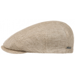 Flat Cap Canary Linen Beige - Stetson