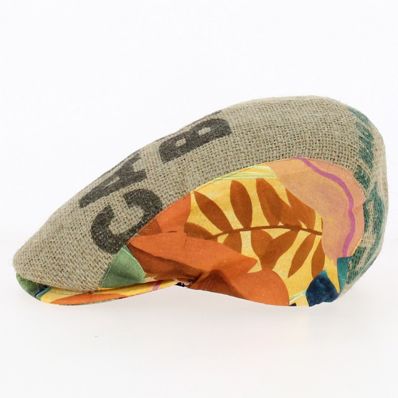 Casquette plate Jute et Coton - Traclet