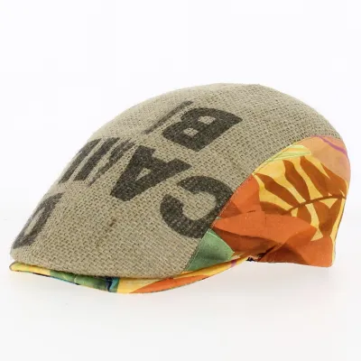 Casquette plate Jute et Coton - Traclet