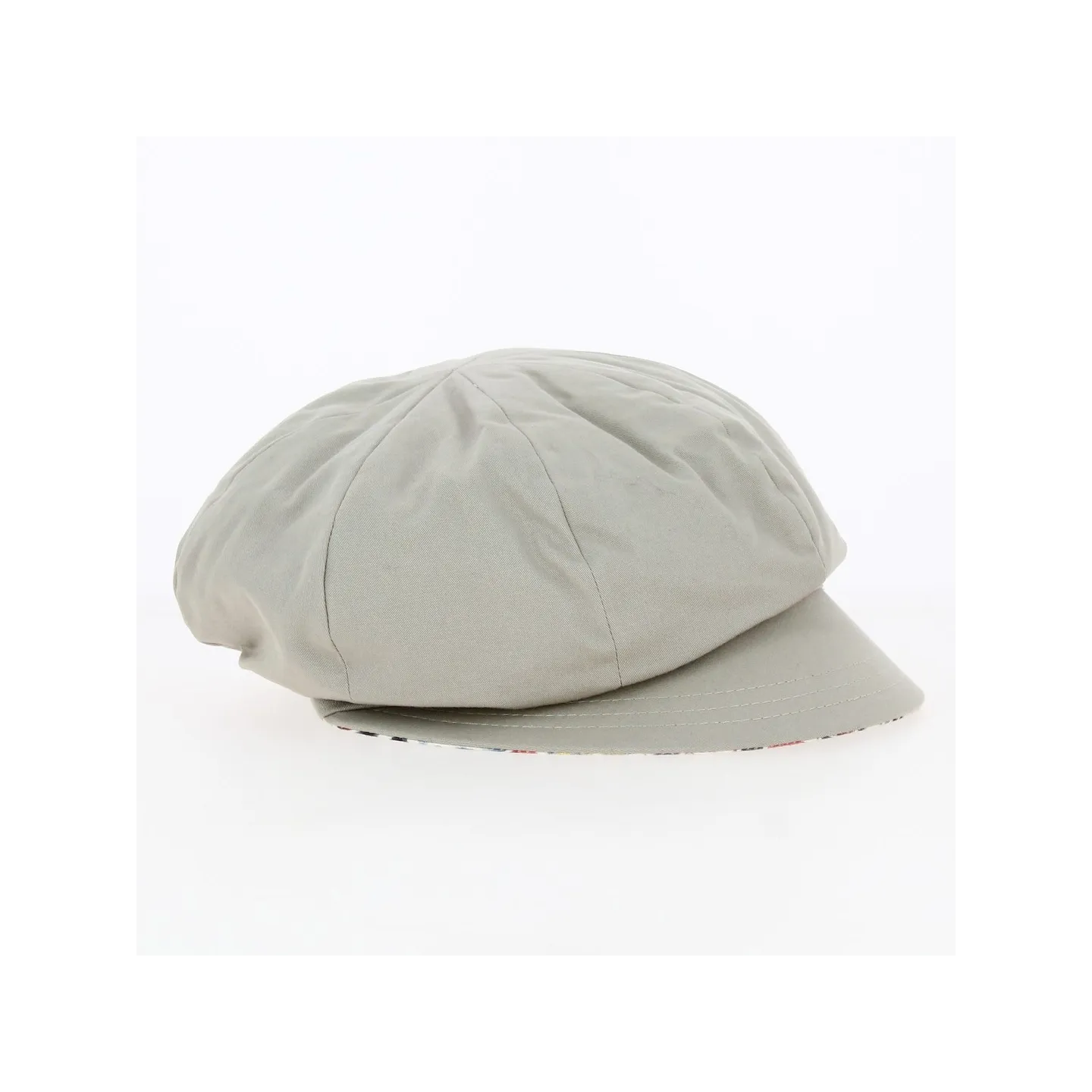 Gavroche Elorine Reversible Taupe Cotton Cap - MTM