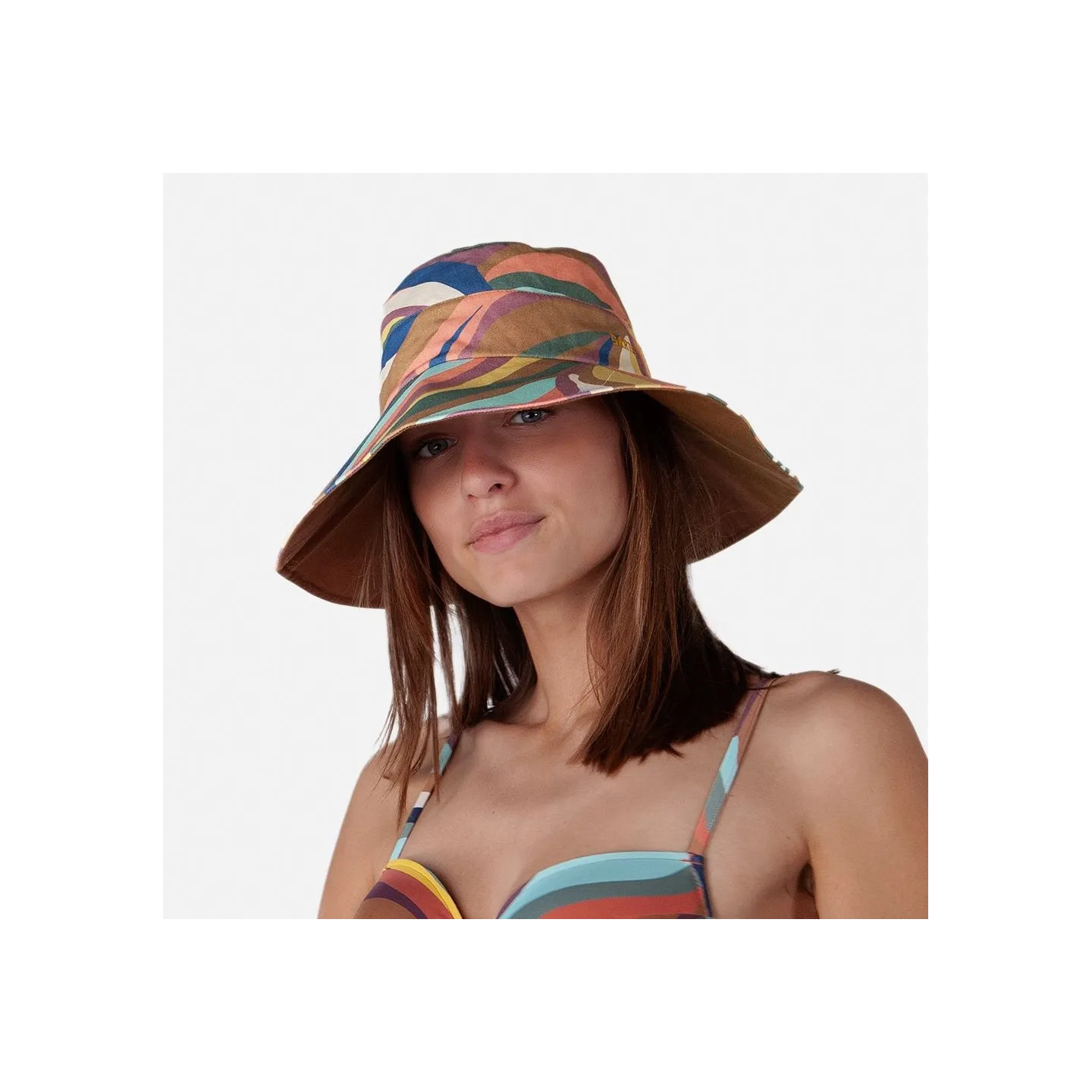 Capeline Femme Coton Hamutan Multi - Barts