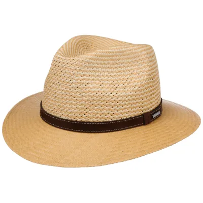 Chapeau Traveller Paille Naturelle Mickael - Stetson