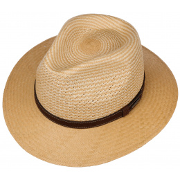Mickael Natural Straw Traveller Hat - Stetson