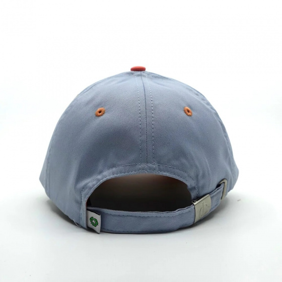 Baseball cap Recycled polyester Light blue - Le chapoté