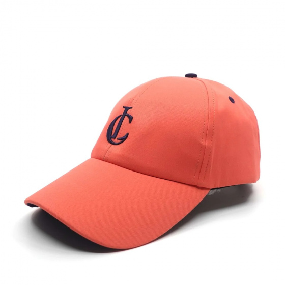 Casquette Baseball Polyester recyclé Corail - Le chapoté