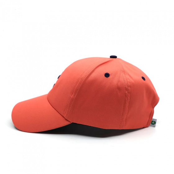 Casquette Baseball Polyester recyclé Corail - Le chapoté