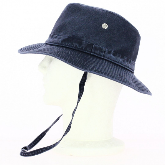 Safari Hat Nautical Cotton Navy - Crambes