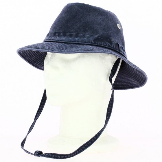 Chapeau Safari Le nautique Coton Marine - Crambes