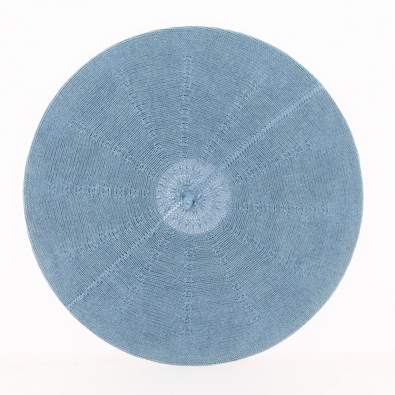 Béret Classique Coton Bleu ciel - Le Béret Français