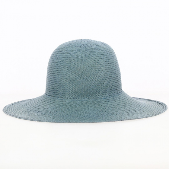 Pedra Colored Panama Wide-Brimmed Hat - Traclet