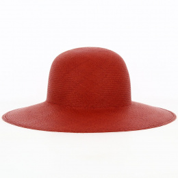 Pedra Colored Panama Wide-Brimmed Hat - Traclet