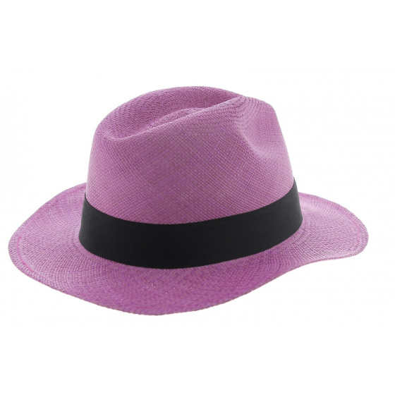 El Panecillo Fuchsia Panama Hat